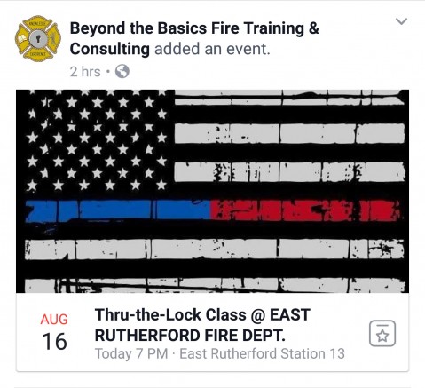 Thru-the-Lock Training @ East Rutherford FD